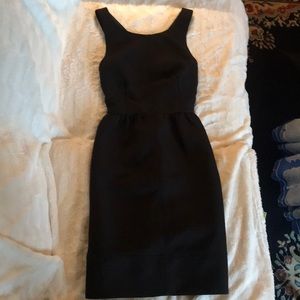 Black Anthropologie formal dress